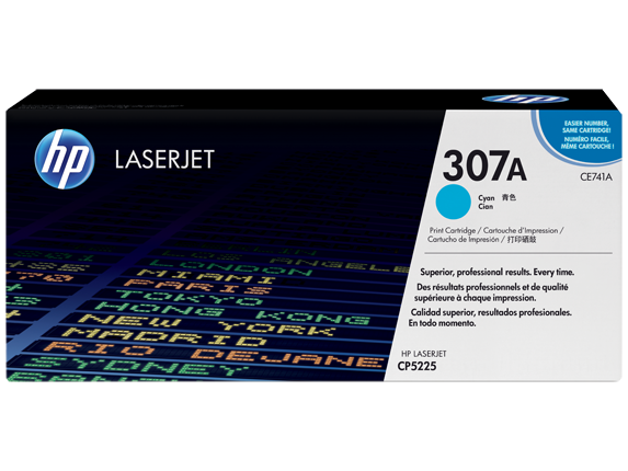 Картридж CE741A №307A