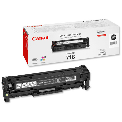 Картридж Cartridge 718 Bk
