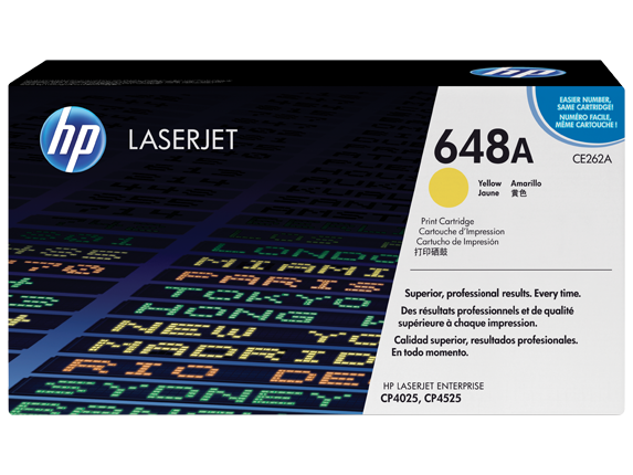 Картридж CE262A №648A
